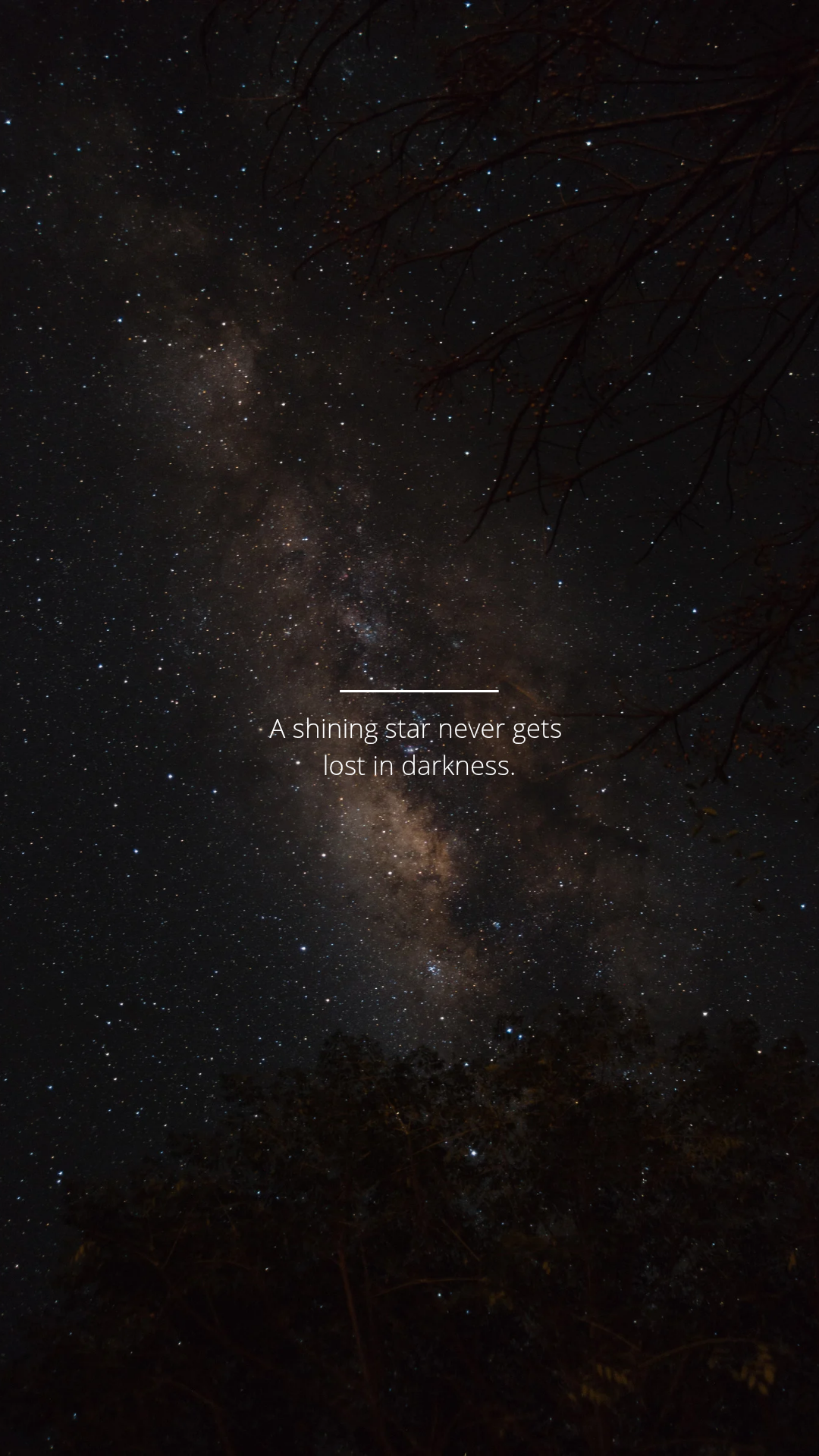 Shining Star - Phone Wallpaper