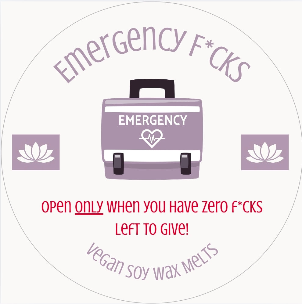 Emergency F*cks Wax Melt Bar Set