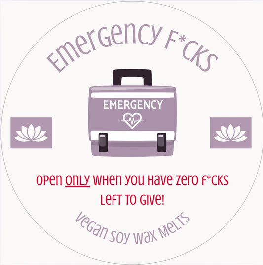 Emergency F*cks Wax Melt Bar Set