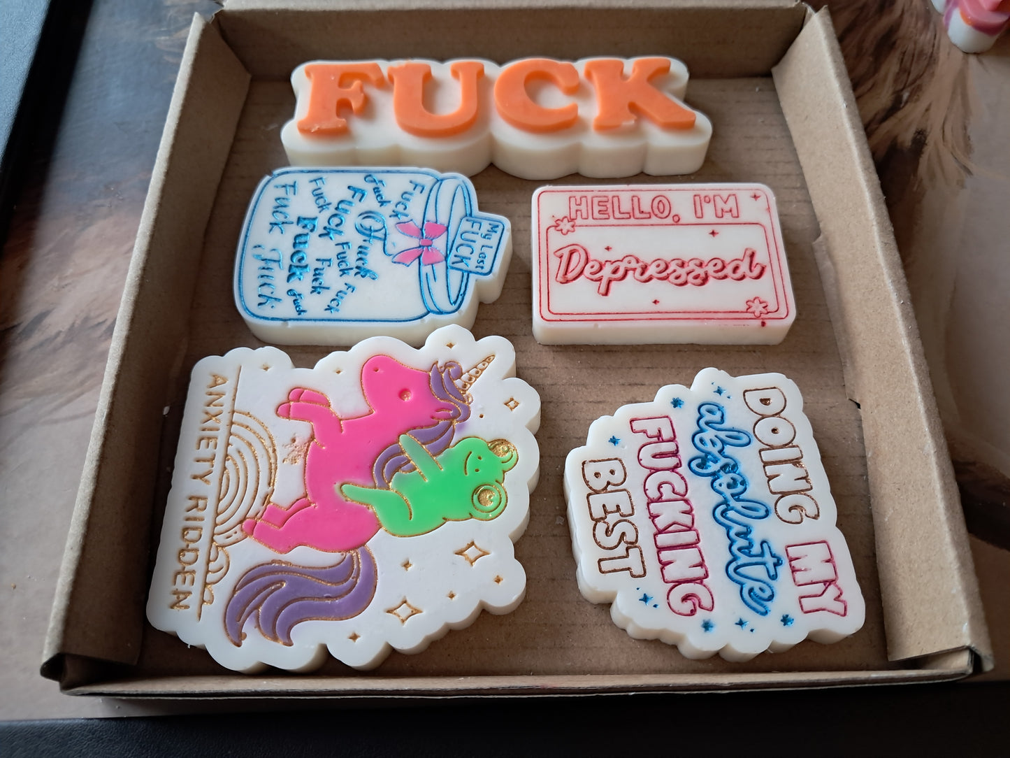 The Meltdown Lounge: Mental Health Wax Melt Collection
